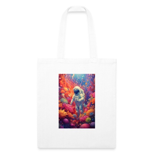 Astronaut Lost - Recycled Tote Bag