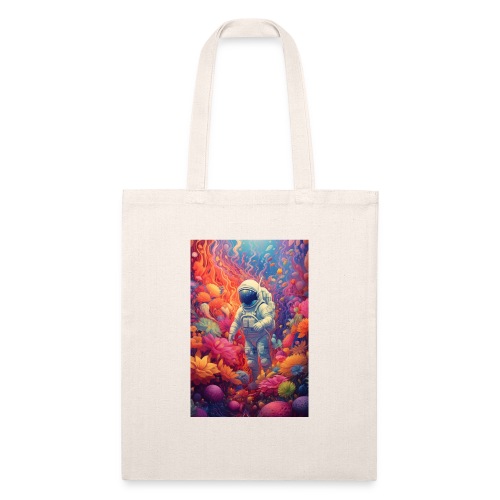 Astronaut Lost - Recycled Tote Bag