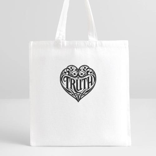 TRUTH in HEART - Recycled Tote Bag