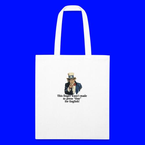 Uncle Sam - Finger - Recycled Tote Bag