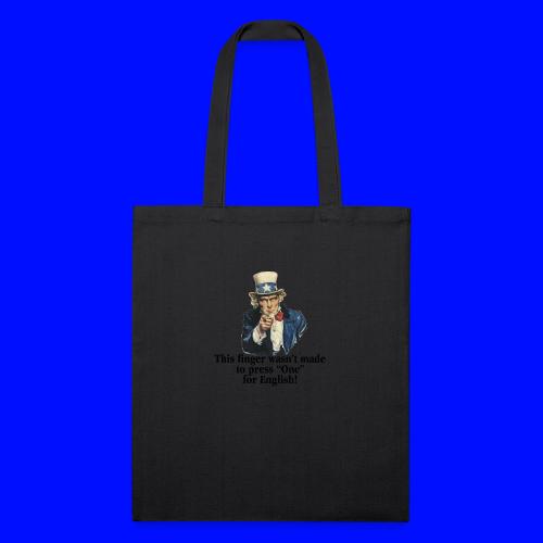 Uncle Sam - Finger - Recycled Tote Bag