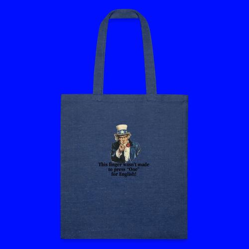 Uncle Sam - Finger - Recycled Tote Bag