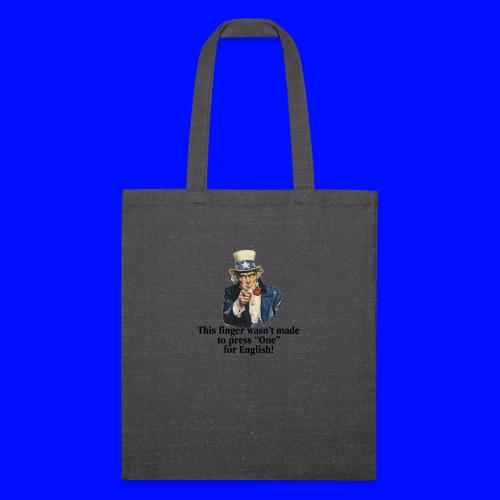 Uncle Sam - Finger - Recycled Tote Bag