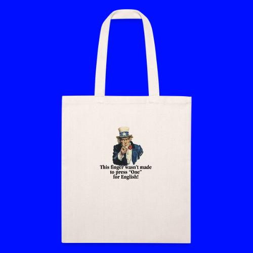 Uncle Sam - Finger - Recycled Tote Bag