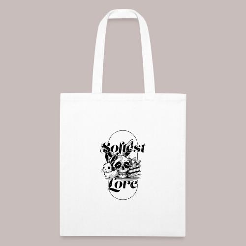 Softest Lore B&W - Tote bag en coton bio et polyester recyclé