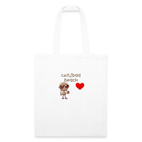 Smoon City_Carlsbad Beach - Recycled Tote Bag