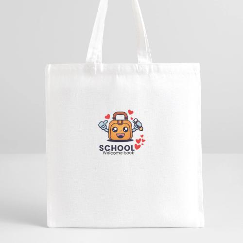 first day of school outfit- school Welcome back - Recycled Tote Bag