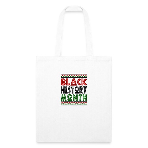 Vintage Black History Month - Recycled Tote Bag