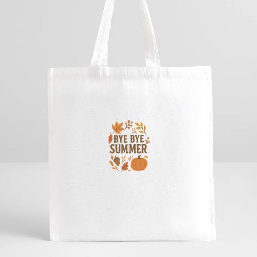Bye Bye Summer - Recycled Tote Bag