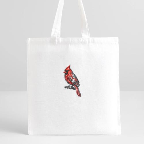 Silver Cardinal - Recycled Tote Bag