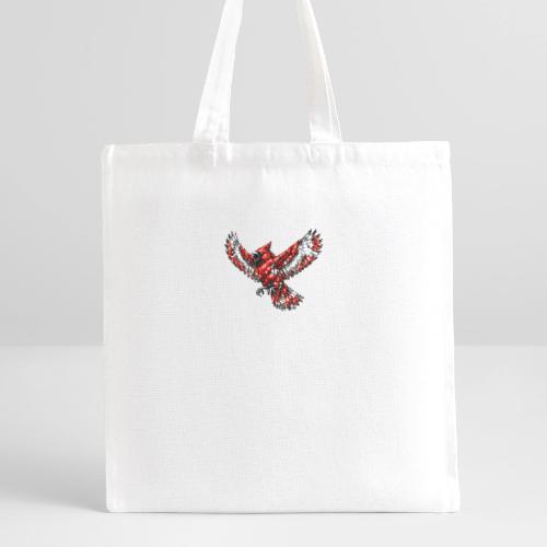 Cardinal in Flight - Recycled Tote Bag