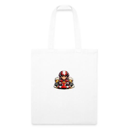 Carcadelogoracerfront - Recycled Tote Bag