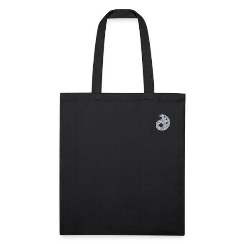 White Embroidered Palette - Recycled Tote Bag