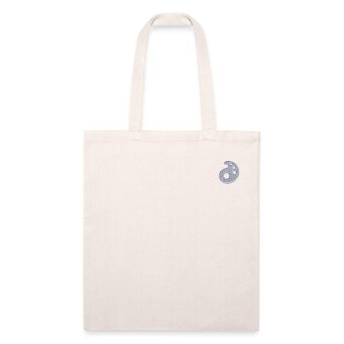 White Embroidered Palette - Recycled Tote Bag