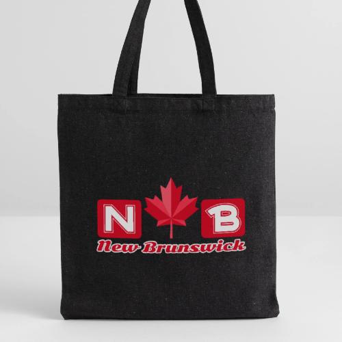 New Brunswick, province of Canada - Recycled Tote Bag