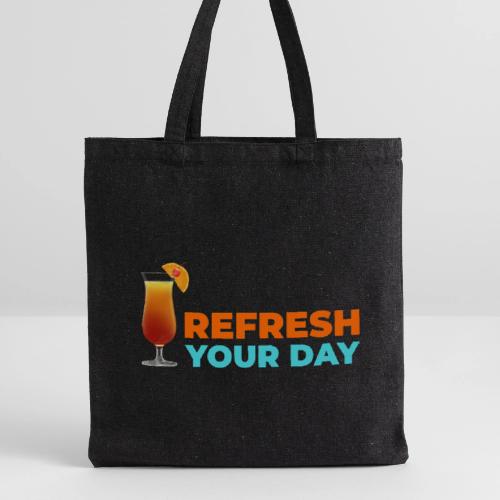 Daily Refresh - Recycled Tote Bag