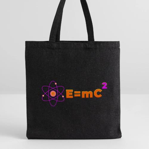 E = mc² - Recycled Tote Bag