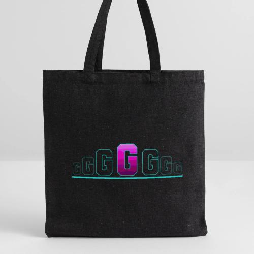 Letter G – Capital Varsity Alphabet Monogram - Recycled Tote Bag