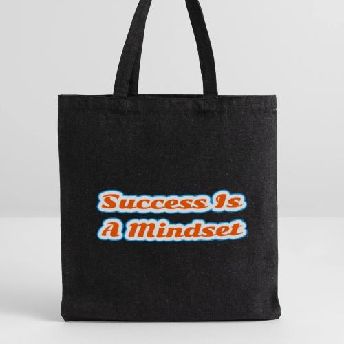 Success Is a Mindset — Motivational Glow Script - Recycled Tote Bag