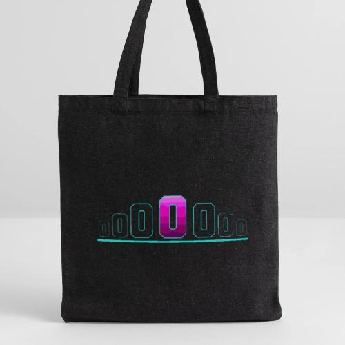Letter O – Capital Varsity Alphabet Monogram - Recycled Tote Bag