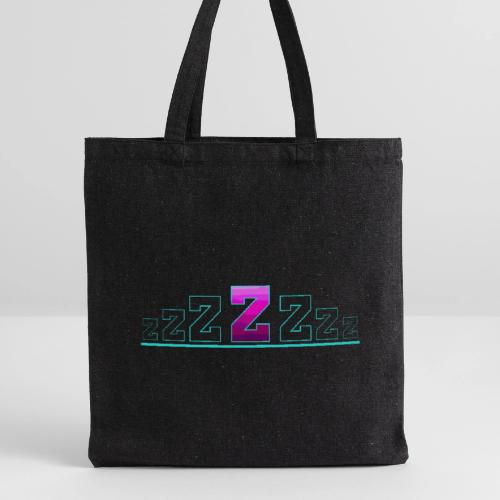 Letter Z – Capital Varsity Alphabet Monogram - Recycled Tote Bag