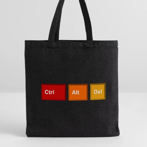 CTRL + ALT + DEL - Recycled Tote Bag