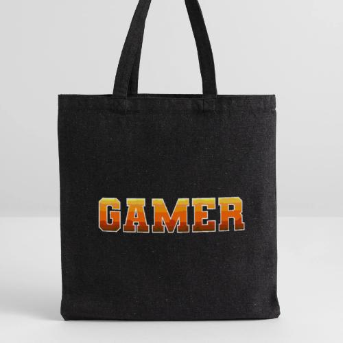 Gamer Varsity Gradient Design for Apparel - Recycled Tote Bag