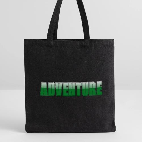 Adventure Typography Design for Apparel - Recycled Tote Bag