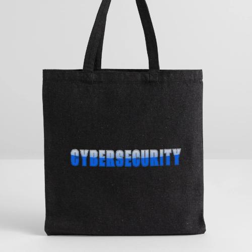 Cybersecurity Word Art Design - Recycled Tote Bag