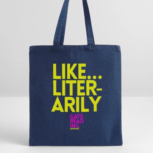 Like... Literarily - Recycled Tote Bag