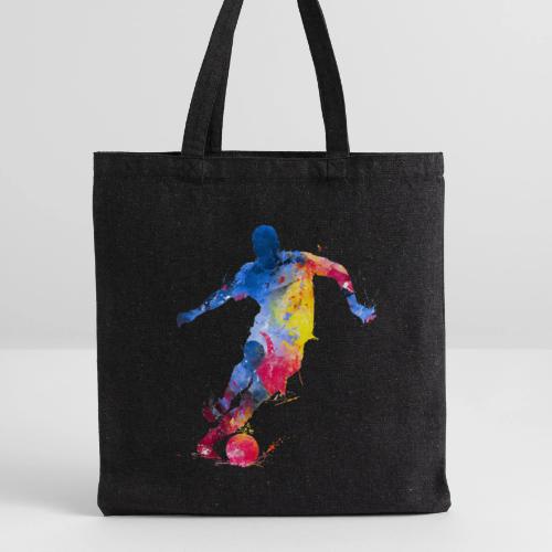 Soccer: Splash Kick - Recycled Tote Bag