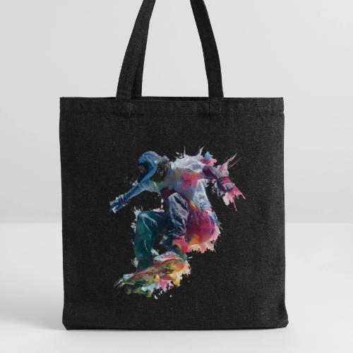 Skateboarding: Ride the Colors - Recycled Tote Bag