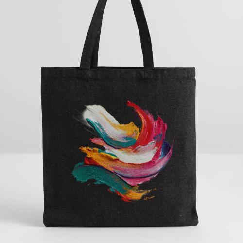 Colorful brushstrokes - Recycled Tote Bag