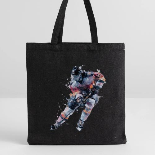 Hockey: Frozen Motion - Recycled Tote Bag