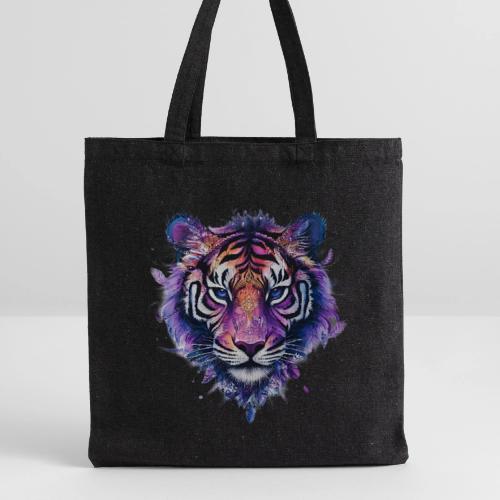 Mystic Violet Tiger - Recycled Tote Bag
