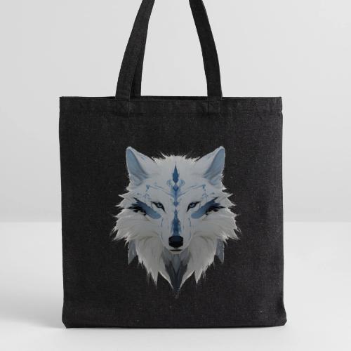 Ivory Grace Wolf - Recycled Tote Bag
