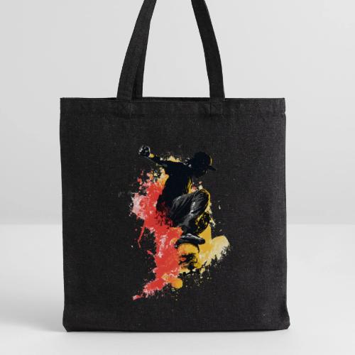 Skateboarding: Splash of Motion - Recycled Tote Bag