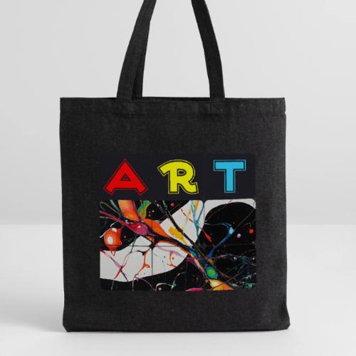 Art in Motion: Color Unleashed - Recycled Tote Bag