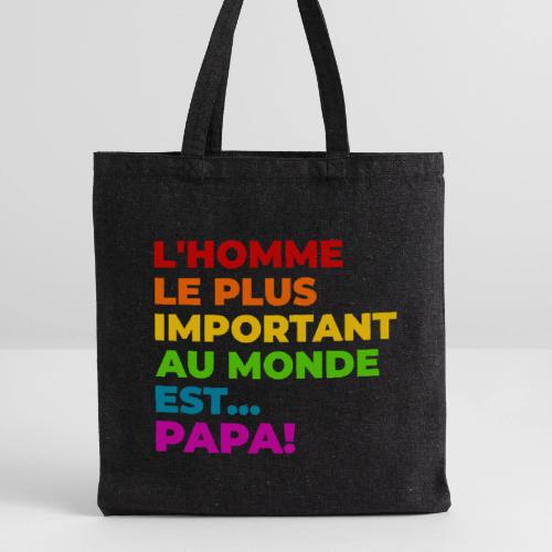 Dad: The Most Precious Man in the World - Recycled Tote Bag