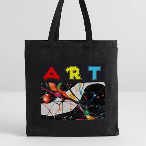 Art in Motion: Color Unleashed - Recycled Tote Bag