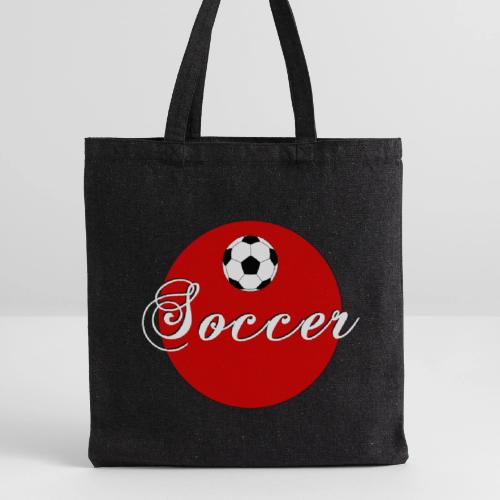 Soccer: Goal Circle - Recycled Tote Bag