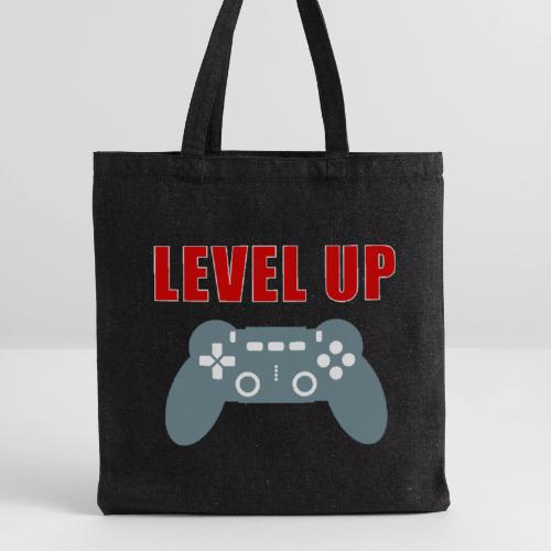 Level Up Gamer Controller Apparel - Recycled Tote Bag