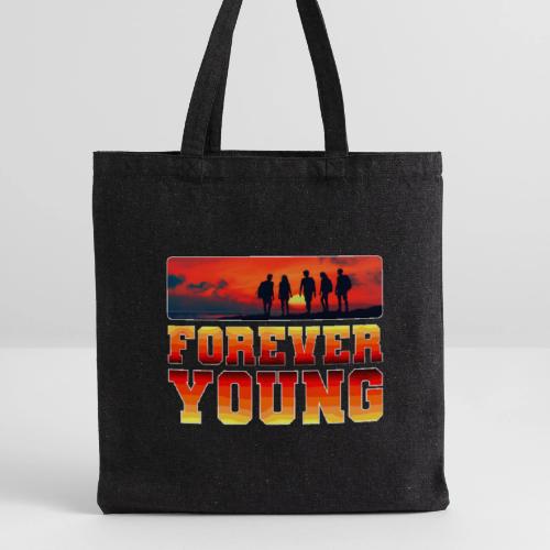 Forever Young - Recycled Tote Bag