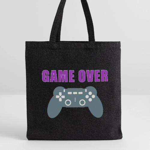 Game Over Gamer Controller Design - Recycled Tote Bag