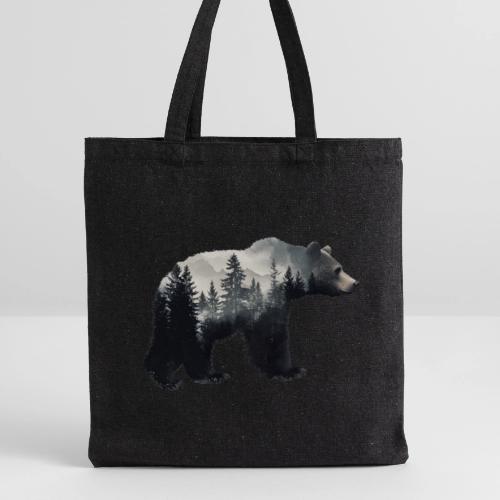 Forest Within the Bear - Recycled Tote Bag