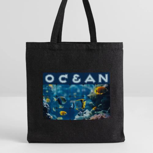Ocean: Underwater Radiance - Recycled Tote Bag