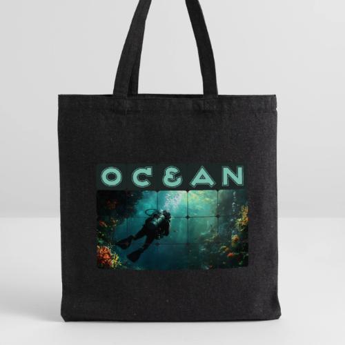 Ocean: Explorer of the Deep - Recycled Tote Bag