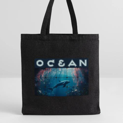 Ocean: Blue Grace - Recycled Tote Bag