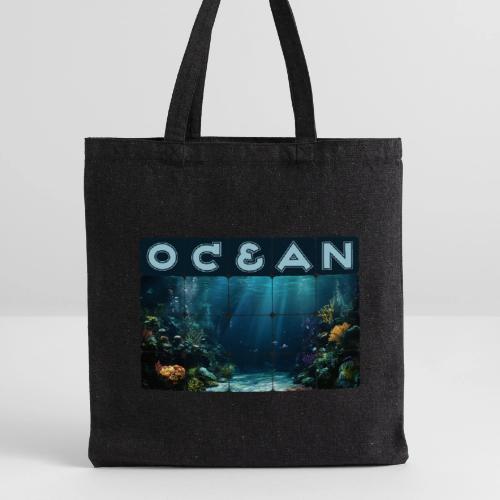 Ocean: Rainbow Reef Life - Recycled Tote Bag