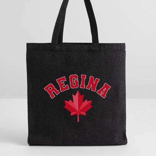 Regina with maple leaf - Recycled Tote Bag
